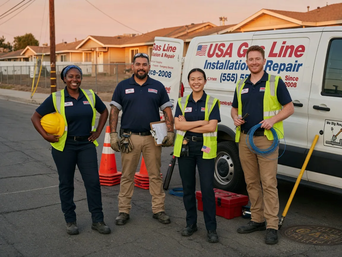 Gas Line Installation company in Adah, PA